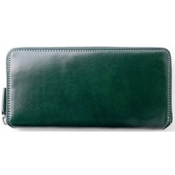 ラウンドファスナー長財布 バトックス コードバン 987605 グリーン