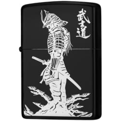 フカシロ ライター BUSHIDO BK/SV 1201S900