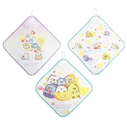 2842019 24 すみっコぐらし マイクロループタオル 3P ぺんぺんフルーツバケーション