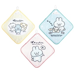 2842029 24 ぽかんとたん マイクロループタオル 3P