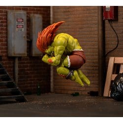JADA Blanka ストリートファイタ ブランカ JD35173 1/12 Amazon.com: Jada Street Fighter II Blanka Deluxe Action