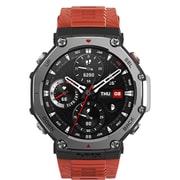 スマートウォッチ Amazfit T-Rex 3 48mm ラバ（赤）