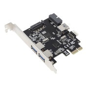 USB3.2Gen1+USB2.0 PCIeカード 5+2ポート AIF-12