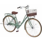 シティサイクル プルミエール 26インチ 内装3段変速 マットライトグリーン PEP263R