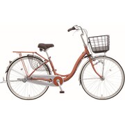 シティサイクル カール 24インチ 内装3段変速 オータムオレンジ CUALP243R