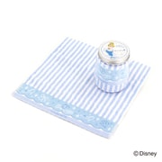 38-1250080 [Disney プチドレス 25cm×25cm ブルー タオルハンカチ プリンセスシリーズ シンデレラ パッケージ入り]