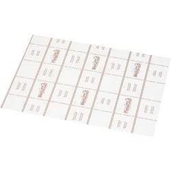 ブラノパック シリコンベーキングペーパー M-214ロゴ 500×350mm（300入） WBC7503