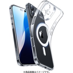 Zero Clear Case （HaloLock） iPhone 16 Plus - Clear [極薄＆黄ばみ防止 MagSafe対応 耐衝撃 iPhone 16 Plus専用ケース]