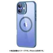 Classic Hybrid Case （HaloLock） iPhone 16- Clear Blue [米軍MIL規格 MagSafe対応 耐黄変 耐衝撃 iPhone 16専用ケース]