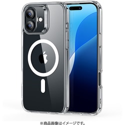 Classic Hybrid Case （HaloLock） iPhone 16 Plus - Clear [米軍MIL規格 MagSafe対応 耐黄変 耐衝撃 iPhone 16 Plus専用ケース]