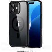 Classic Hybrid Case （HaloLock） iPhone 16 Plus - Clear Black [米軍MIL規格 MagSafe対応 耐黄変 耐衝撃 iPhone 16 Plus専用ケース]
