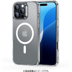 Classic Hybrid Case （HaloLock） iPhone 16 Pro - Frosted Clear [米軍MIL規格 MagSafe対応 耐黄変 耐衝撃 iPhone 16 Pro専用ケース]