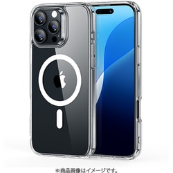 Classic Hybrid Case （HaloLock） iPhone 16 Pro Max - Clear [米軍MIL規格 MagSafe対応 耐黄変 耐衝撃 iPhone 16 Pro Max専用ケース]