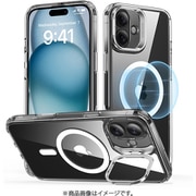 Classic Hybrid Case with Stash Stand （HaloLock） iPhone 16 Plus - Clear [調節可能な隠れスタンド付き 米軍MIL規格 MagSafe対応 耐黄変 耐衝撃 iPhone 16 Plus 専用ケース]