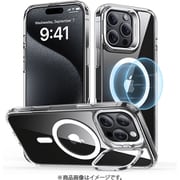 Classic Hybrid Case with Stash Stand （HaloLock） iPhone 16 Pro Max - Clear [調節可能な隠れスタンド付き 米軍MIL規格 MagSafe対応 耐黄変 耐衝撃 iPhone 16 Pro Max 専用ケース]