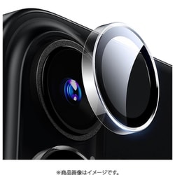 Armorite Camera Lens Protector for iPhone 16/16 Plus - Clear [薄型強化 50kg耐衝撃 米軍規格 強化ガラス iPhone 16/16 Plus専用 カメラレンズ保護フィルム]