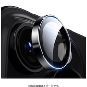 Armorite Camera Lens Protector for iPhone 16/16 Plus - Black [薄型強化 50kg耐衝撃 米軍規格 強化ガラス iPhone 16/16 Plus専用 カメラレンズ保護フィルム]