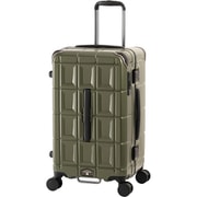 スーツケース PANTHEON 旅行日数目安:5~7泊 70.5L 前輪ストッパー フレームボックスタイプ TSAロック搭載 PTB-2008-M マットオリーブ
