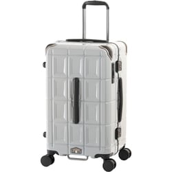 スーツケース PANTHEON 旅行日数目安：5～7泊 70.5L 前輪ストッパー フレームボックスタイプ TSAロック搭載 PTB-2008-M コンクリートグレー