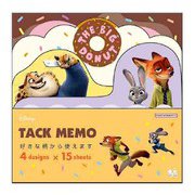 【限定】ダイカットブロック付箋 ズートピアWB ドーナツ S2846080