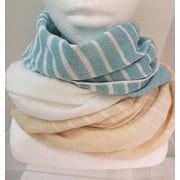cocociLDK イリュージョン 60cm×150cm グリーン×イエロー ガーゼストール 24-7407280