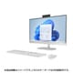 HP 24-cr1000 AiO G1モデル/23.8 型/Core Ultra 5 プロセッサー 125U/メモリ 16GB/SSD 1TB/Windows 11 Home/Office Home ＆ Business 2024/シェルホワイト A2MM2PA-AAAL