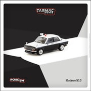 T64R-052-PC 1/64 Datsun 510 Police Car [ダイキャストミニカー]