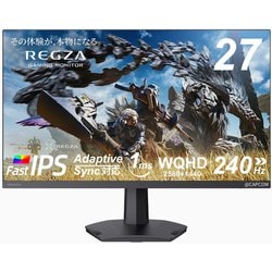 ゲーミングモニター/27型/WQHD（2560×1440）/Fast IPSパネル/非光沢/DisplayHDR400対応/240Hz/1ms（GTG）/HDMI×2 DP×1 RM-G276N