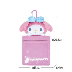 メメルぬいぐるみ　ライトスティックリボンRingoJAM特典パスケースのセット Mocchi-Mocchi-・あああ～！！お客様困ります！！／リール付き