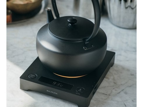 バルミューダムーンケトル KPT02JP-Bk Black KPT02JP-BK MoonKettle 電気ケトル バルミューダ 容量最大0.9