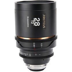 LAO0622 [単焦点レンズ Proteus 2X Anamorphic 28mm T2 Amber（Feet） 受注生産品]