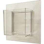 DAIDОHANT 粘着収納ボックス クリア128×128×50MM 1個入 耐荷重約1kg 10177822