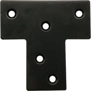 10179098 [DAIDОHANT 2×4サポート フラットT字 タイプ1 24-TT1-BK]