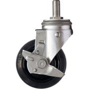 313SA-RBU125 [ハンマー SUS サイドSP付 ねじ込み ゴムB車125mm]