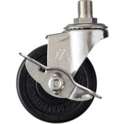 315A-30R65 [ハンマー SUS ねじ込み SP付 M12（JIS） ゴム車65mm]