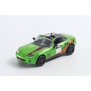 LL-045-196 1/64 マツダ MX5 レーシングバージョン RHD グリーン [ダイキャストミニカー]