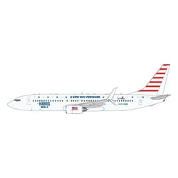 GJKAI2322 1/400 737-800W Harris-Walz Campaign/ハリス・ウォルツ陣営 N778MA [ダイキャスト模型]