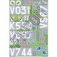 AZUFR0X21 1/72 デカール ポテーズ 25 A2/B2 ルノー/ロレーヌ/サルムソンエンジン搭載機 [プラモデル用品]