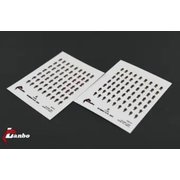 LNB3501B 1/350 3Dフィギュア 現用空母 整備兵 B [組立式プラスチックモデル]