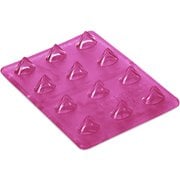 MINI SHARK TEETH Clear Pink [スノーボード デッキパッド]