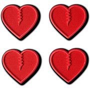 MINI HEARTS Red [スノーボード デッキパッド]