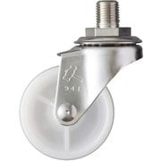 320A-10N50 [ハンマー SUS ねじ込み UNF1/2 ナイロン車50mm]