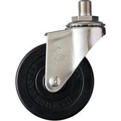 ハンマー SUS ねじ込み UNF1/2 ゴム車75mm 320A-10R75