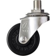 320A-30R50 [ハンマー SUS ねじ込み M12（JIS） ゴム車50mm]