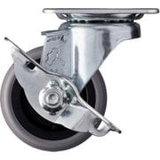 413S-L65 [ハンマー プレート式キャスター Sシリーズ 自在SP付 エラストマー車 65mm]