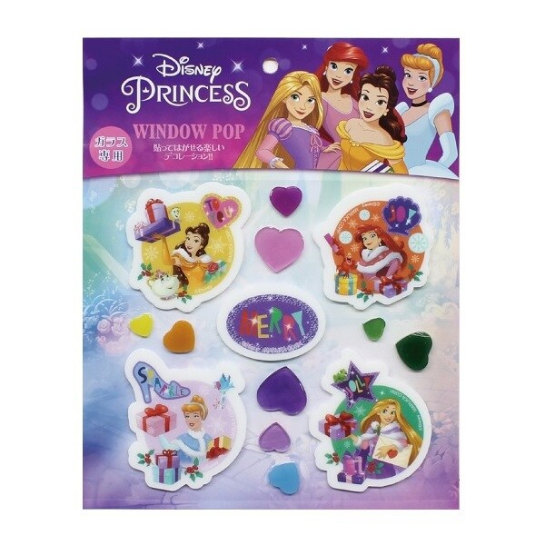 CD00782 ディズニー ウィンドウポップ ディズニープリンセス