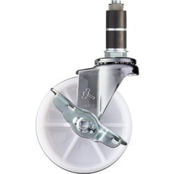 ハンマー パイプ差込 SP付 ナイロン車100mm 4158EX-N100