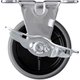 ハンマー Eシリーズ固定式エラストマー車輪（PPホイール）85mm ストッパー付 415ER-L85