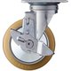 ハンマー 旋回式ウレタン車輪（ローラーベアリング）125mm ストッパー付 419S-URB125