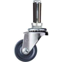 ハンマー EUシリーズ パイプ差込み 自在 エラストマー車 40mm 4201EU-U40